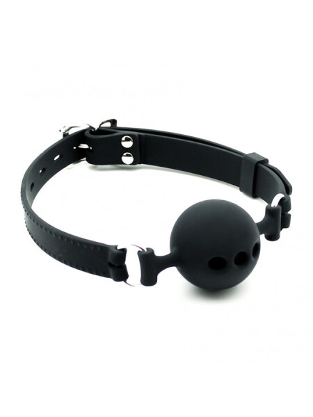 Rimba Toys Ball Gag Black Ø 4.5 cm