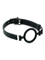 Rimba Toys O-Ring Gag Black Ø 5 cm