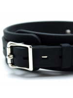 Rimba Toys Adjustable Collar with Leash Black