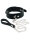 Rimba Toys Adjustable Collar with Leash Black