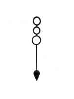 Rimba - Cockring with Anal Lock - S/M