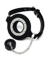 Rimba Toys Gag with Opening and Stopper Black