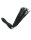 Rimba Latex Play - Whip with Vibrating Dildo - Black