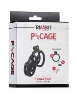 Rimba P-Cage PC01 Penis Cage Black 9.5 cm Ø 3.9 cm