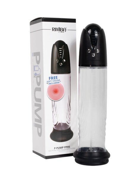 Rimba P-Pump - P-Pump PP05 - Electronic Penis Enlarger with Vagina Sleeve