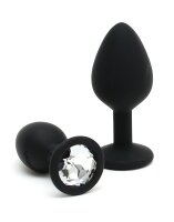 Rimba Berlin Bling Buttplug 2-teiliges Set Schwarz...