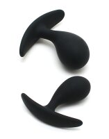 Rimba Copenhagen Anal Plugs Schwarz Ø 2,7 cm 2-teilig