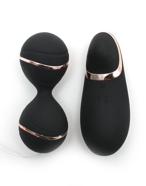 Rimba Ibiza Vibrator Set Schwarz 2-teilig