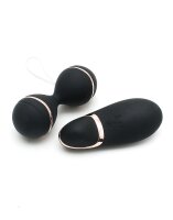 Rimba Ibiza Vibrator Set Schwarz 2-teilig