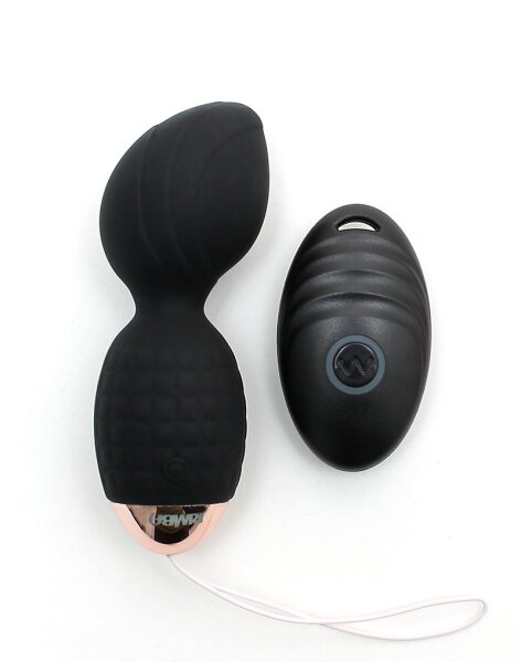 Rimba Athens Kegel Ball with Vibration Black Ø 3.5 cm