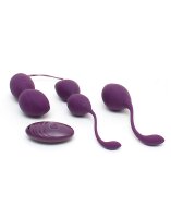 Rimba Rimini Kegel Ball Training Set Purple Ø 3.6 cm 4-Piece
