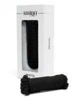 Rimba Bristol Cord Bondageseil aus Baumwolle Schwarz 5 m