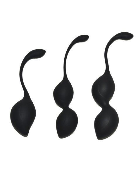 Rimba Toys - Geneva - Kegel Balls Training Set - Black