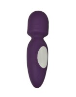 Rimba Toys - Valencia - Mini Wand Vibrator - Purple