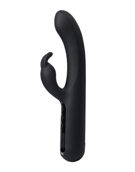 Rimba Toys - Sensual Nights SN03 - Rabbit Vibrator - Black