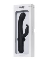 Rimba Toys - Sensual Nights SN03 - Rabbit Vibrator - Black