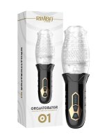 Rimba Toys – Orgastobator 01 – Male Masturbator – Black & Transparent