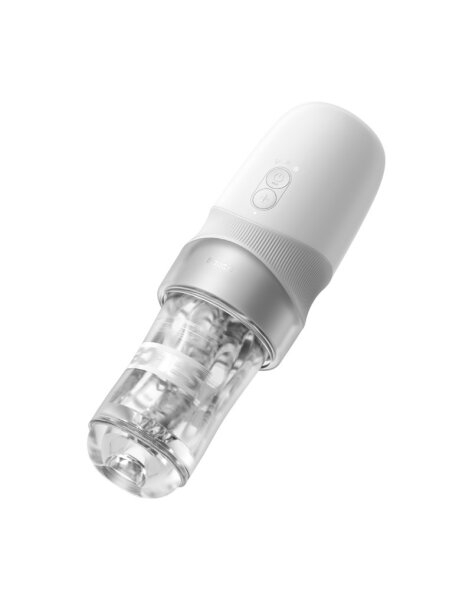 Sauce Extra Sauce Electronic Masturbator with White Sauce Cup