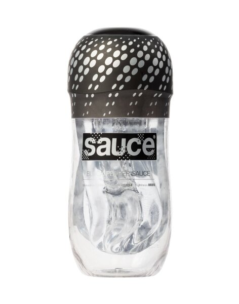 Sauce Black Pepper Sauce Cup Masturbator Sleeve Transparent