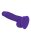 Strap-On-Me Soft Realistic Dildo Purple Size L- 19 cm