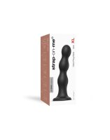 Strap-On-Me - Dildo Plug Balls Size XL - Black - 18 cm