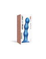 Strap-On-Me - Dildo Plug Balls Size XXL - Metallic Blue -...
