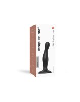 Strap-On-Me - Dildo Plug Curvy Size S - Black - 14 cm