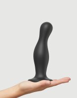 Strap-On-Me - Dildo Plug Curvy Size XL - Black - 18 cm