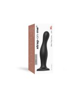 Strap-On-Me - Dildo Plug Curvy Size XL - Black - 18 cm