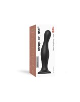 Strap-On-Me - Dildo Plug Curvy Size XXL - Black - 19 cm