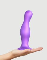 Strap-On-Me - Dildo Plug Curvy Size XXL - Metallic Purple...