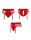 Strap-On-Me Harness Diva Rot S