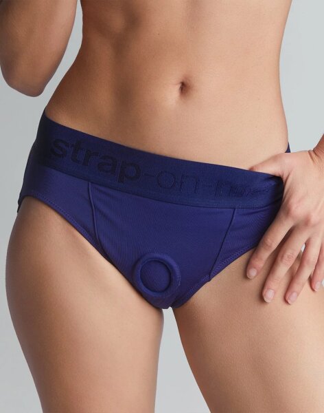 Strap-On-Me - Harness Heroine - Strap-On Harness - Blue - XL