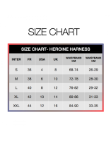 Strap-On-Me - Harness Heroine - Strap-On Harness - Blue - XL