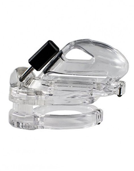 The Vice Chastity Cock Cage Mini V2 Transparent