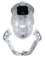 The Vice Chastity Cock Cage Mini V2 Transparent