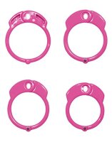 The Vice Chastity Cock Cage Standard Pink