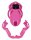 The Vice Chastity Cock Cage Standard Pink
