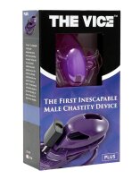 The Vice Chastity Cock Cage Plus Purple