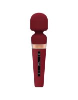 Viotec - Titan - Wand Vibrator - Gold & Wine Red
