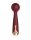 Viotec - Firelick - Mini Wand Vibrator - Gold & Wine Red