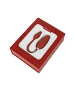 Viotec - Flora - Wearable Vibrator with App Control - Gold & Wine Red