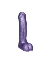 Ylva & Dite - Icarus - Dildo with Balls - Dark Purple - 18.2 cm