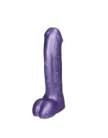 Ylva & Dite - Icarus - Dildo with Balls - Dark Purple - 18.2 cm
