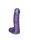Ylva & Dite - Icarus - Dildo with Balls - Dark Purple - 18.2 cm