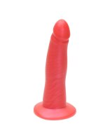 Ylva & Dite - Eros - Realistic Dildo - Bright Red - 17 cm