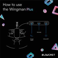 BLOWCAST Wingman Plus Automatischer Masturbator