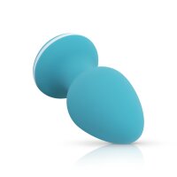 Cala Azul Blanca Vibrating anal plug