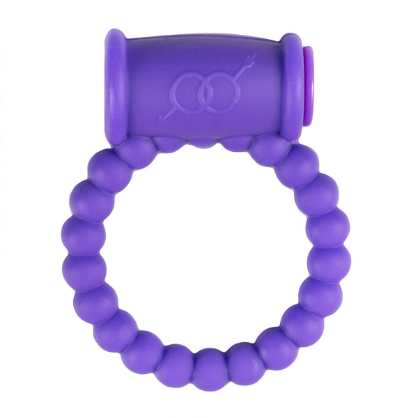 EasyToys Cockring with Vibrator Purple