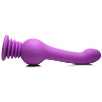 XR Brands IN Shaking Silicone Stimulator Purple